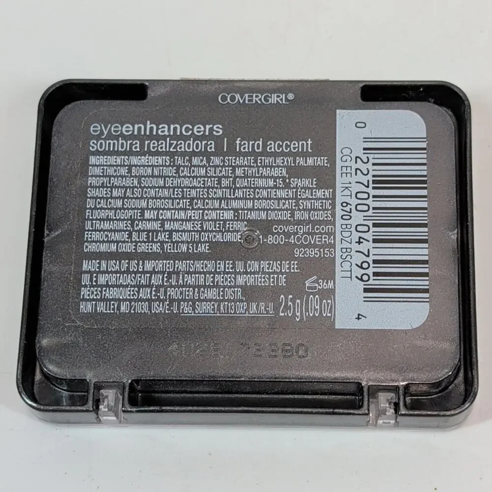 COVERGIRL Eye Enhancers Single Eyeshadow 670 Bedazzled Biscotti Shimmer 0.09oz